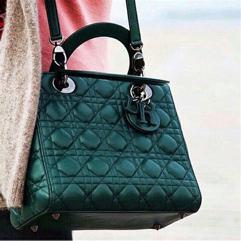 dior green purse|lady dior pouch bag.